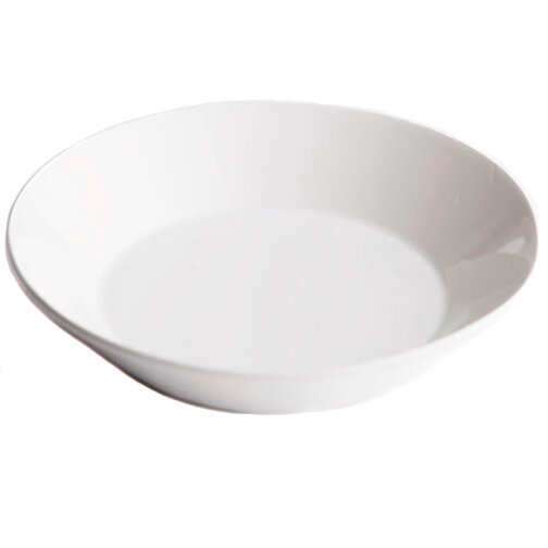 фото Блюдце фарфор тазик 140ММ белое дулевский фарфор