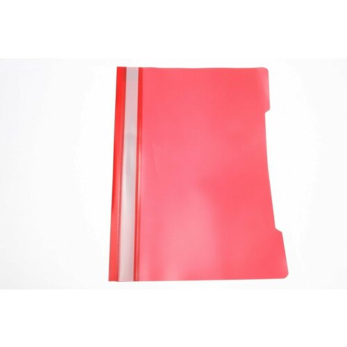 Папка-скоросшиватель пластик А4, цвет красный Премиум папка скоросшиватель пластик
