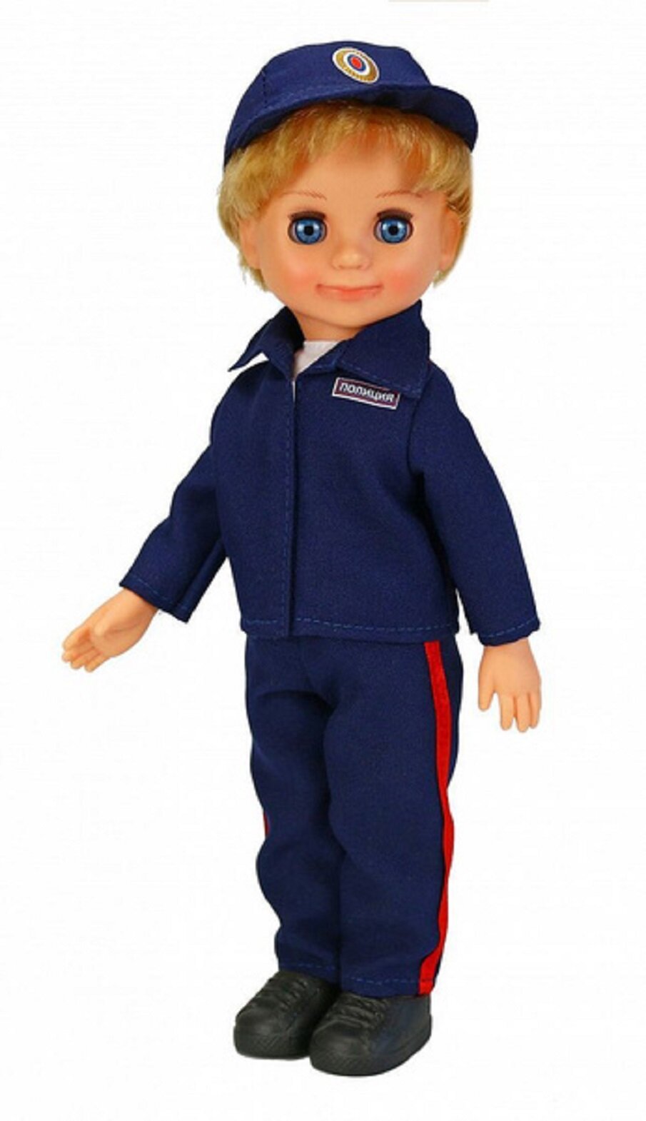 Кукла Фабрика Весна Полицейский мальчик, 30 см, пластмассовая В3877