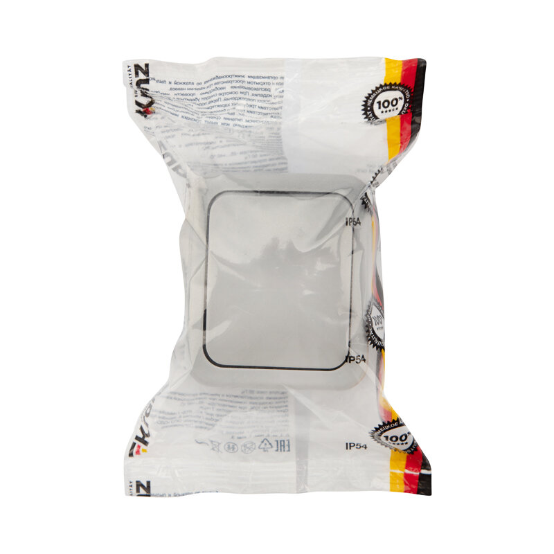 KR-78-0837 KRANZ Переключатель проходной Mini OG IP54, о/у, серый - фото №15