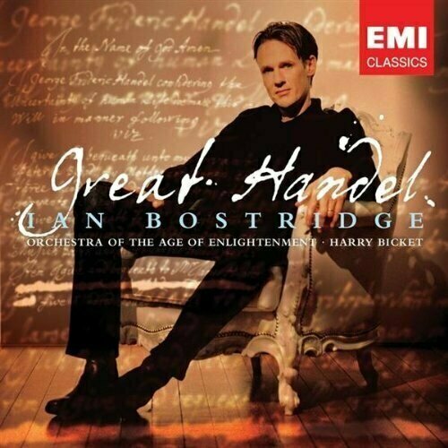 AUDIO CD HANDEL, G.F, ARIAS - Bostridge, Ian компакт диски warner classics john eliot gardiner handel l allegro il penseroso ed il moderato 2cd