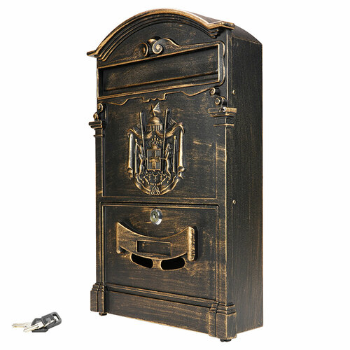 Почтовый ящик FIXBERG 410х255х88 мм античная медь 7999₽