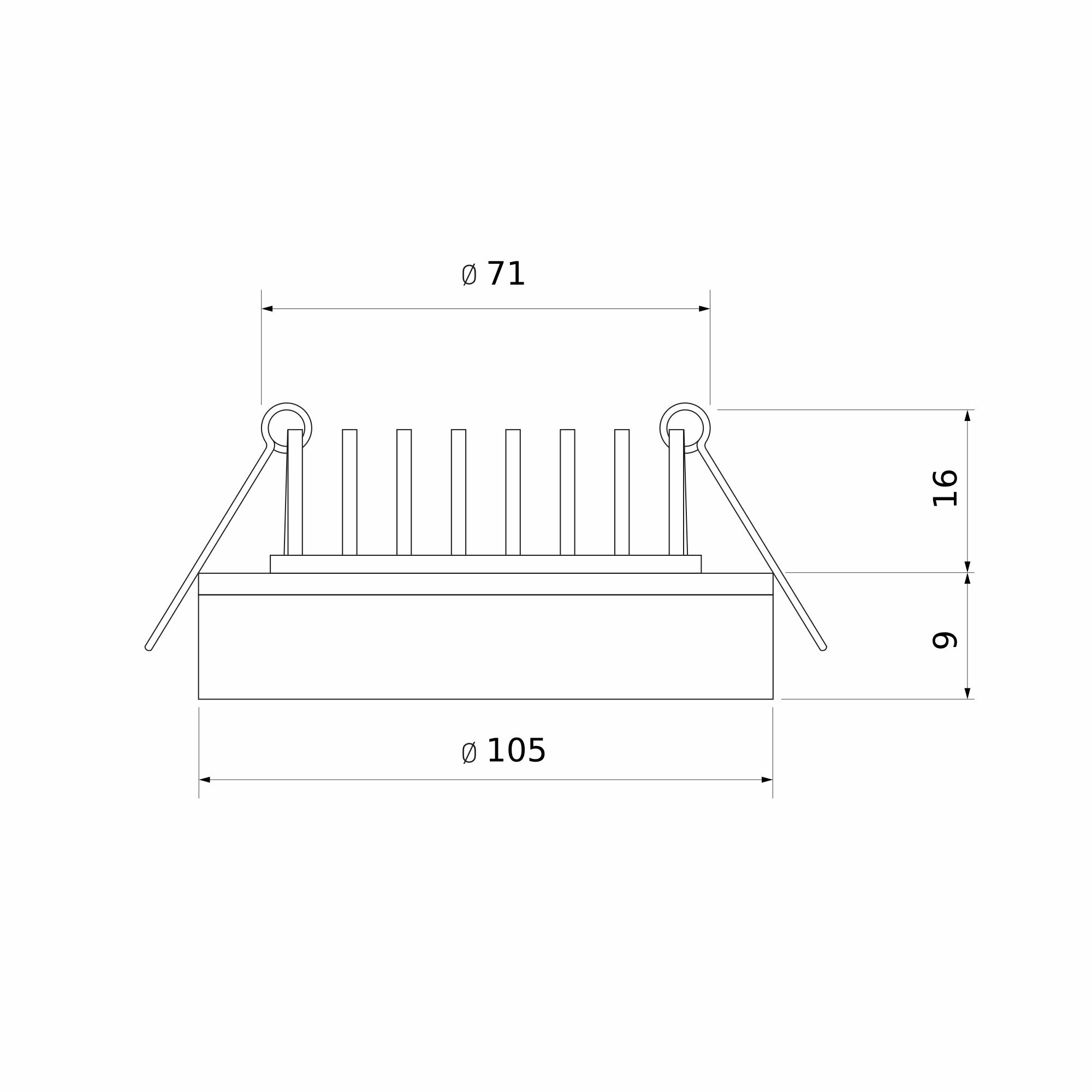 Встраиваемый светильник Elektrostandard 9913 LED 4690389135842 - фото №4