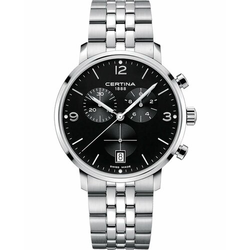 certina ds action chronograph c032 417 11 051 00 Наручные часы Certina DS Caimano, черный