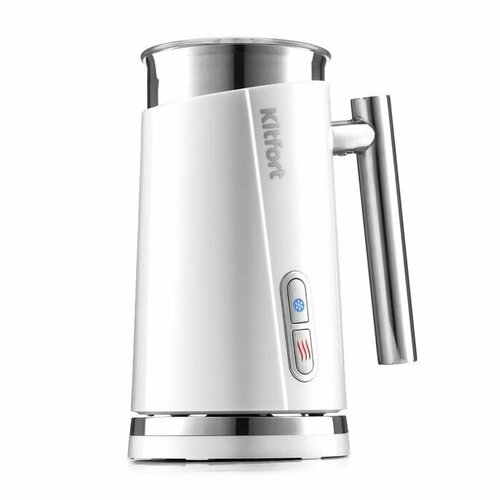 Капучинатор Kitfort КТ-751-2 500 Вт 03 л 4 режима белый 5519₽
