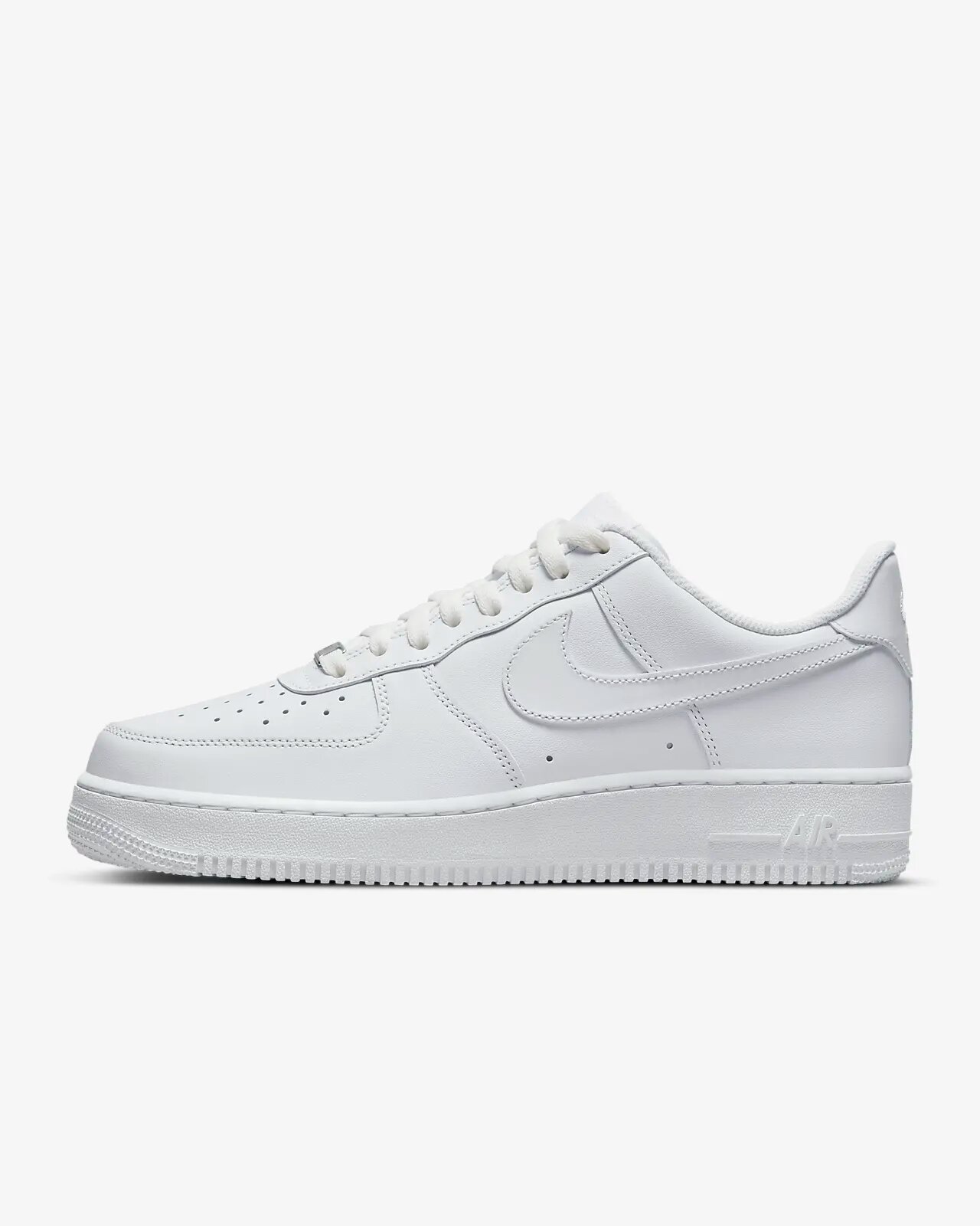 Кроссовки NIKE 1 Low, полнота 1, размер 10US/44EUR, белый