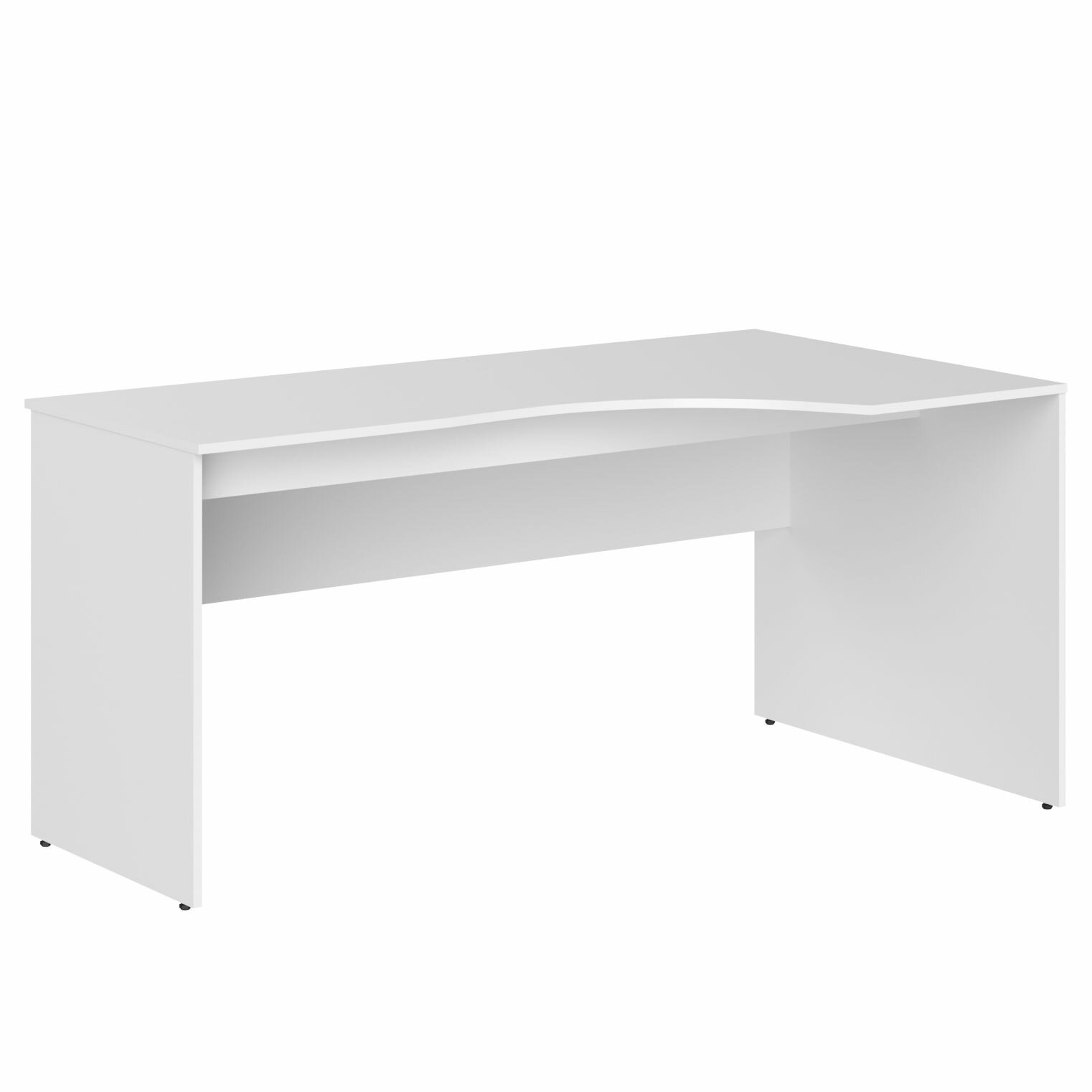 Компьютерный стол SKYLAND SIMPLE SET160-1(R) / письменный стол, правый угол, белый, 160х90(60)х76 см