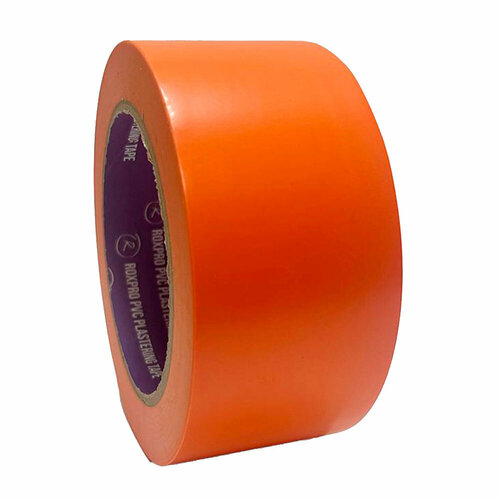 Лента малярная RoxelPro для защиты дверей и окон оранжевая 50 мм 33 м 1240₽