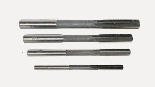 Изображение товара Набор разверток H8 6-8-10-12мм цилиндрический хвостовик 4 предмета