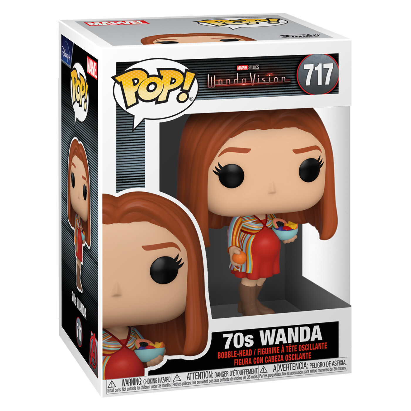 Фигурка Funko POP! Bobble Marvel WandaVision Wanda 70s (717) 52046