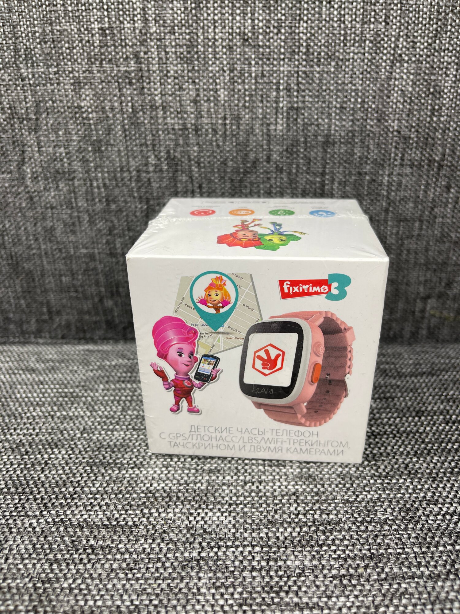 фото Детские умные часы Elari FixiTime 3, розовый