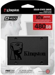 Твердотельный накопитель Kingston A400 480 ГБ SATA SA400S37/480G