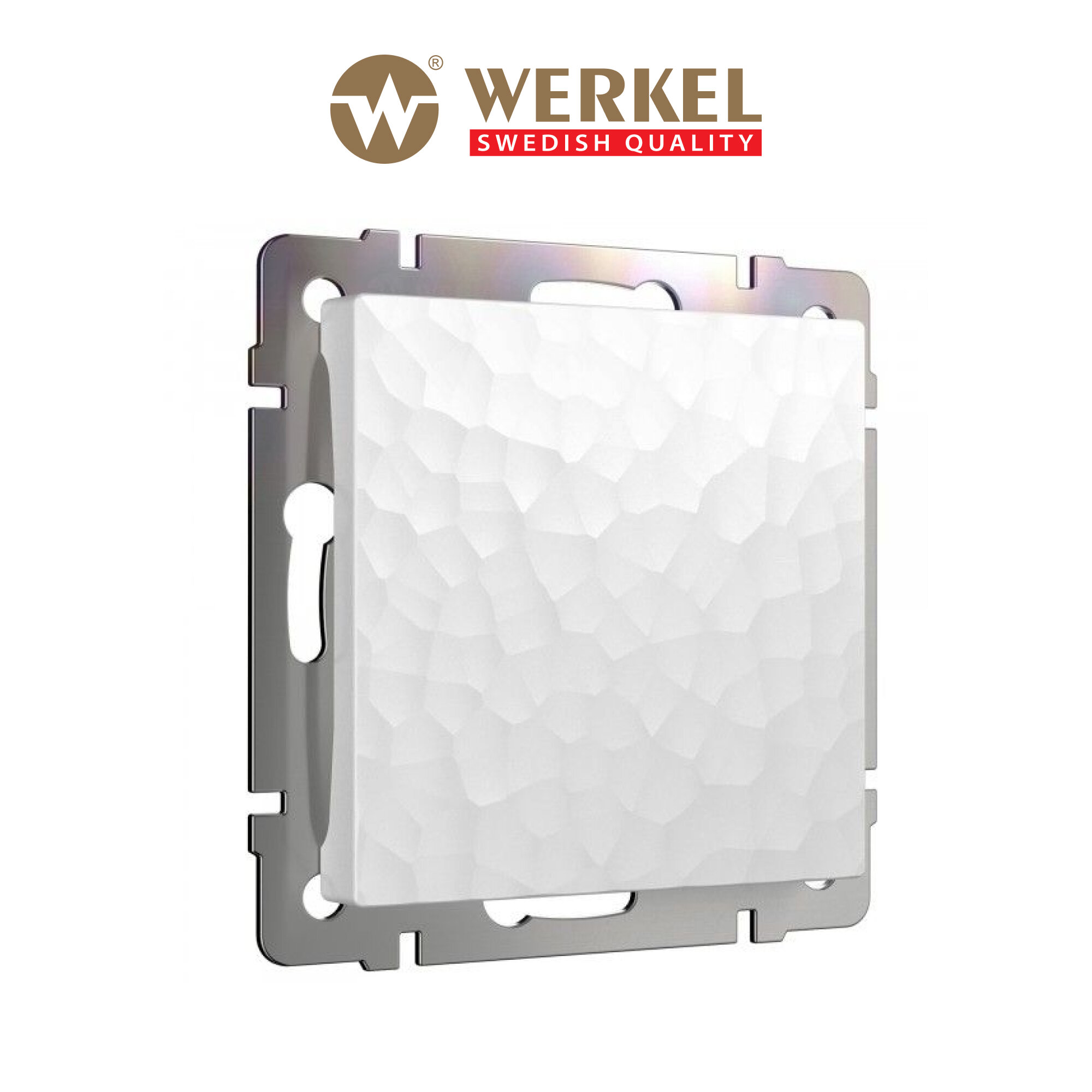 Заглушка в подрозетник Werkel Hammer W1259201 белый IP20