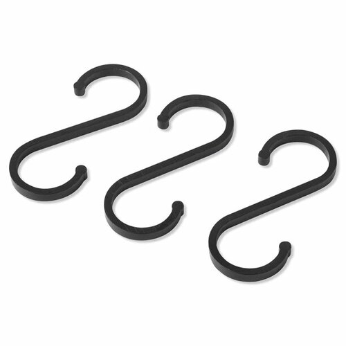 Крючки JET FJORD для рейлинга 3 шт черные матовые 929₽