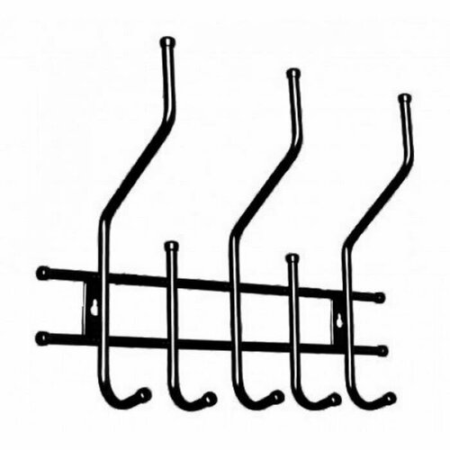 Вешалка настенная ТС-1М Черный 1100₽