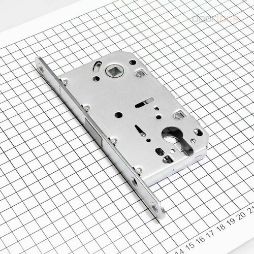 Замок межкомнатный дверной магнитный Doorlock DL451M/С/50/85/18/SCr цилиндровый, матовый хром