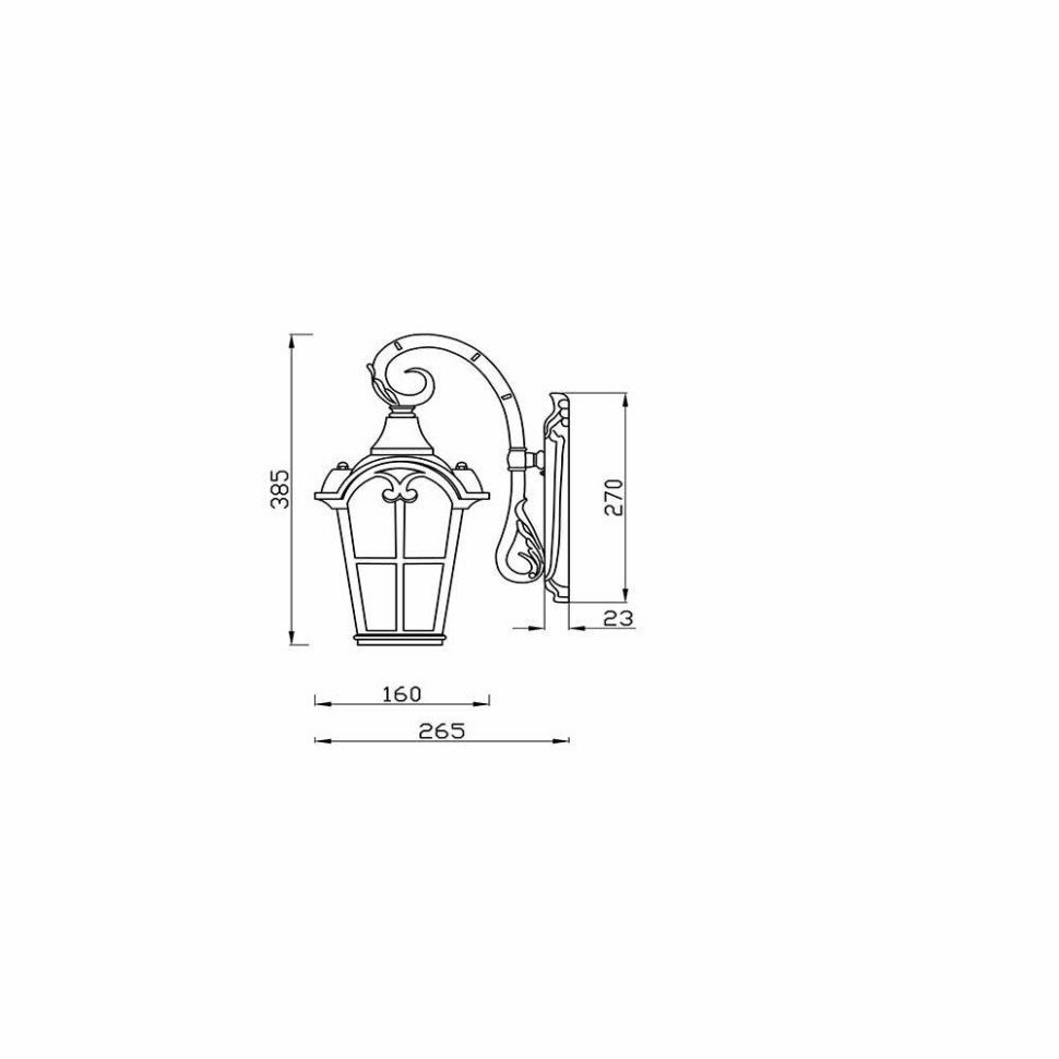 Бра Maytoni Albion O413WL-01BZ - фото №14