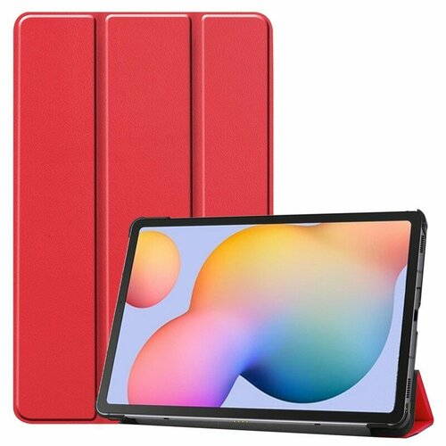 Чехол Smart Case для Samsung Galaxy Tab S6 Lite T610/T615 красный чехол smart case для samsung galaxy tab s6 lite cosmic space