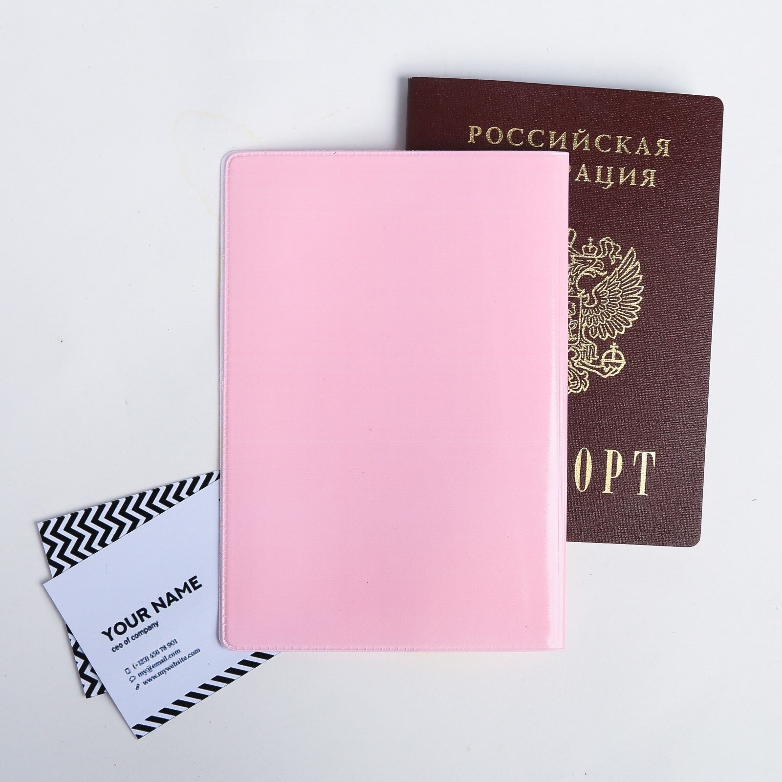 Обложка для паспорта ArtFox Обложка для паспорта "Розовые пионы"