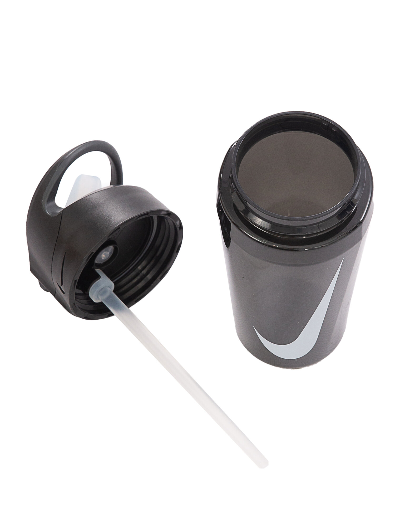 Бутылка питьевая спортивная 470 мл с клапаном Nike TR Hypercharge Straw Bottle — фото 1