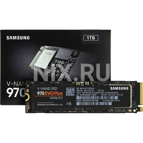 SSD Samsung 970 EVO Plus 1 Тб MZ-V7S1T0BW