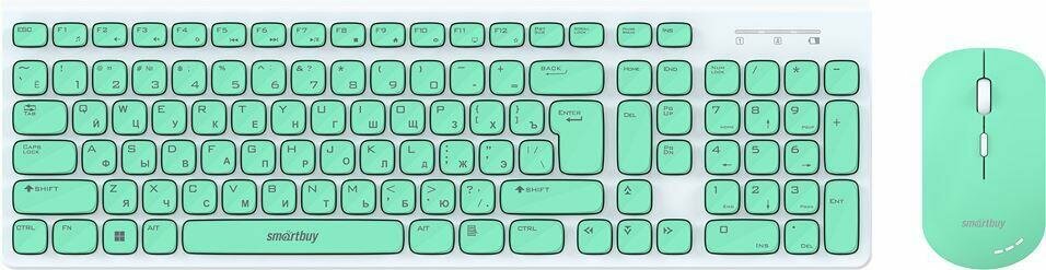 SMARTBUY (SBC-250288AG-WG) ONE 250288AG бело-зеленый
