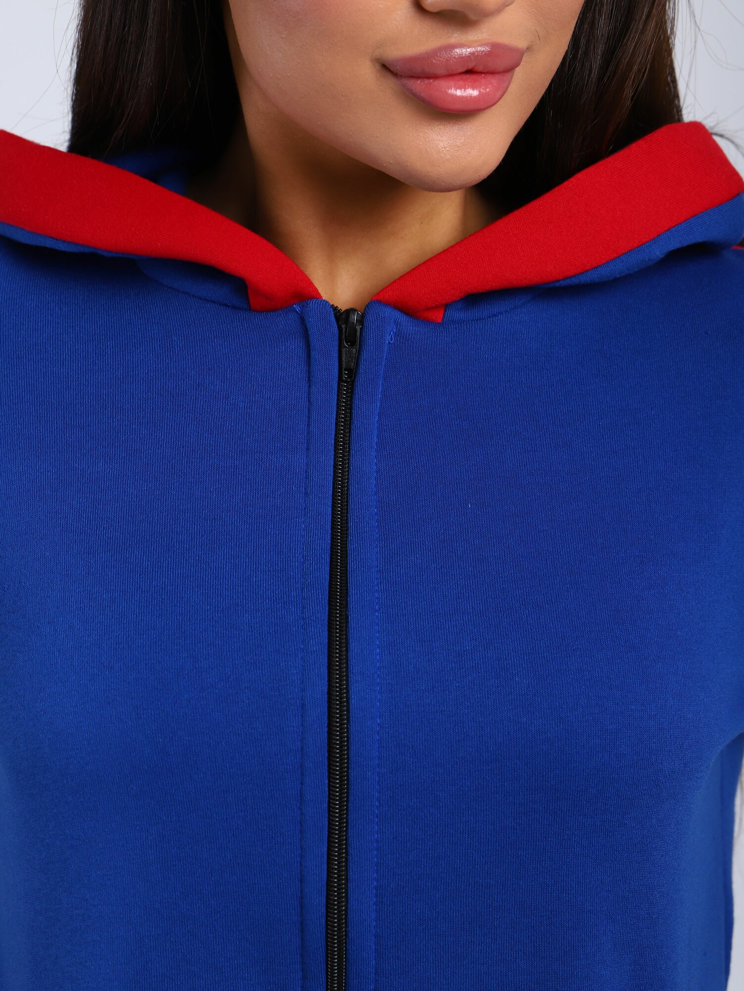 Толстовка UDEL, размер 48-50, , синий — фото 1