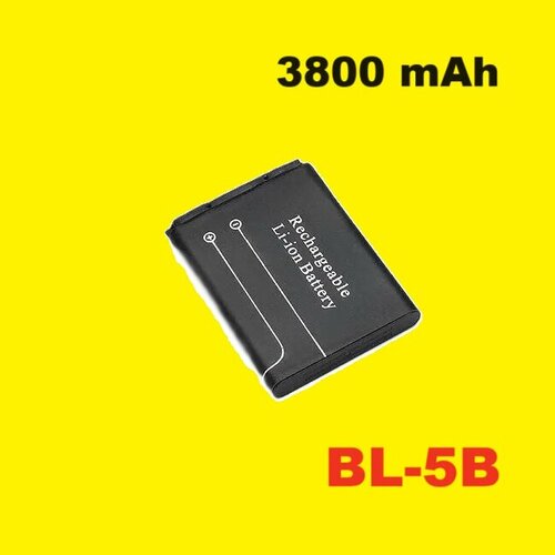 Аккумулятор BL-5B li-ion battery 37v 3800mah для GSMGPSGPRS трекера TK102 GPS 102 батарея TK102B GPS 102B батарейка TK102C GPS 102C ТК102 791₽
