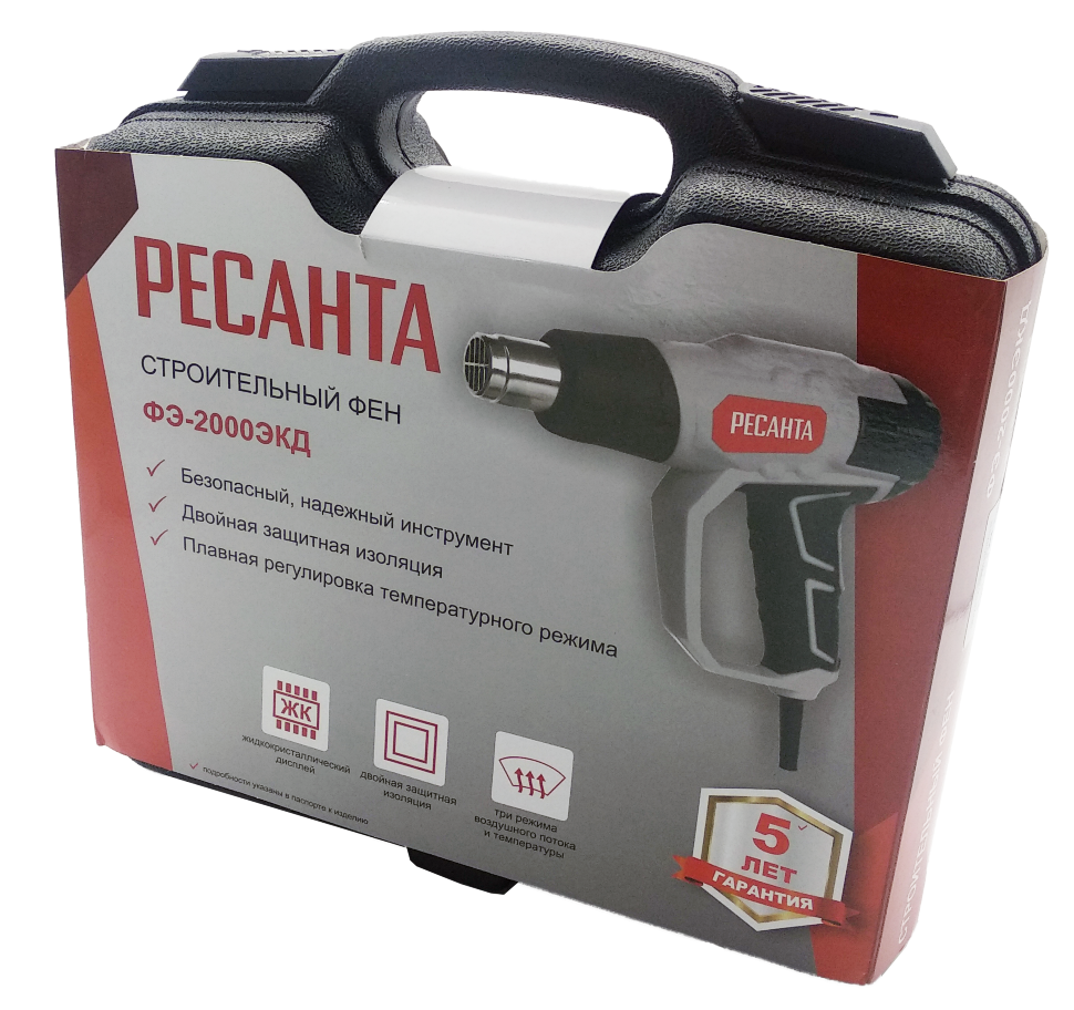 Термопистолет Ресанта ФЭ-2000ЭКД — фото 1