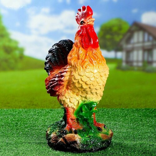 Садовая фигура Петух 50х26см 1638₽