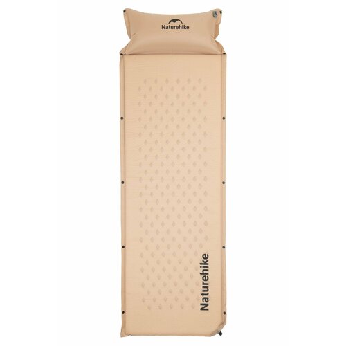 Коврик самонадувающийся Naturehike Wide, Air Spliced Sleeping Mat With Cushion -79 Natural Yellow