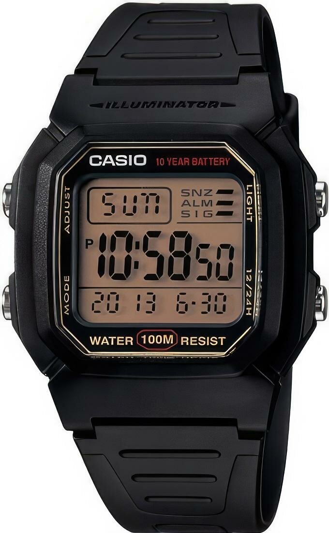 Наручные часы CASIO Collection, черные