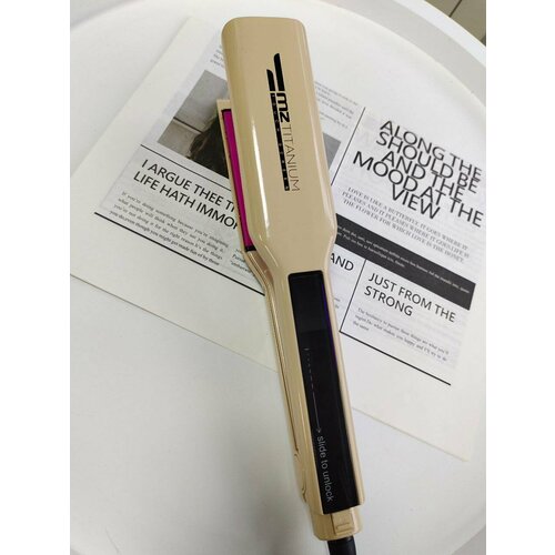 Утюжок MZ Titanium молочный розовые пластины глянец 546500₽