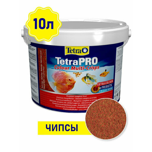Корм для рыб Tetra Pro Colour Multi-Crisps 10л
