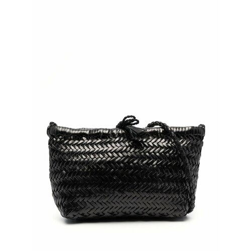 Сумка Dragon Diffusion фактура плетеная черный 42858₽