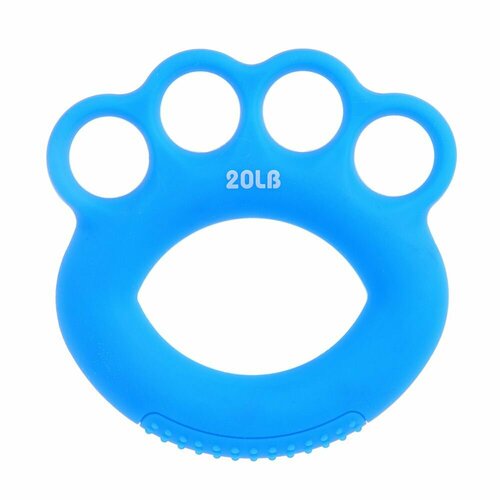 Эспандер кистевой SILAPRO 20 LB 10x10 см голубой силикон 482₽