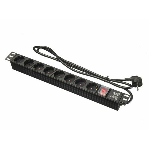 Блок розеток 8 гнёзд 19 220V 3500Вт шнур с евровилкой 2150₽