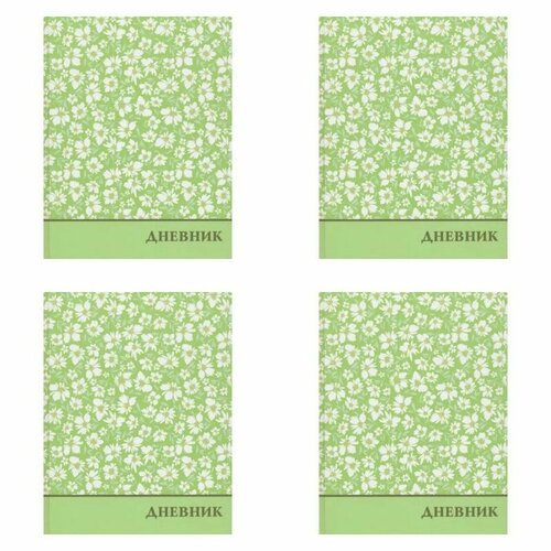 Глобус Дневник школьный 1-11 класс Цветы 40 л 4 шт 696₽