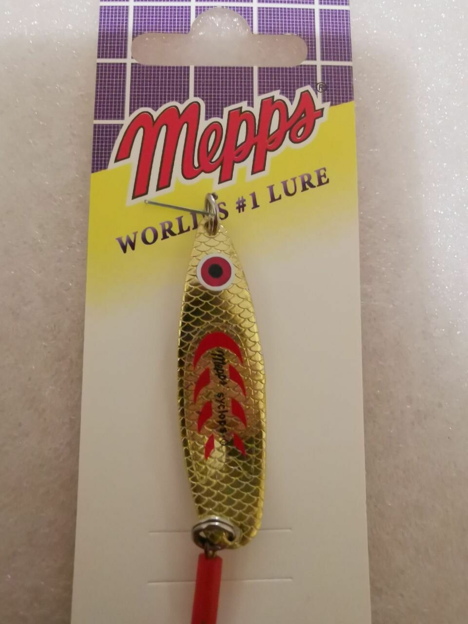 Блесна Mepps SYCLOPS OR/ROUGE #0 (8г)