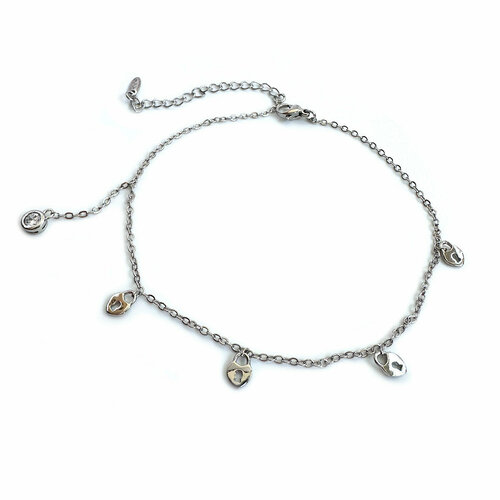 фото Браслет на ногу xuping jewelry, 1 шт., серебряный