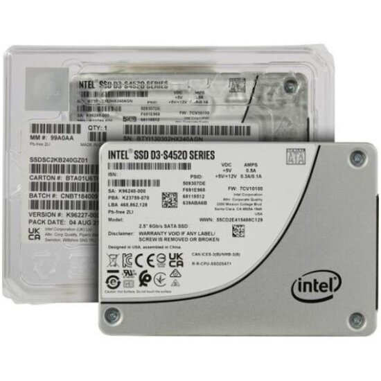 Накопитель SSD 2.5'' Intel - фото №2