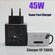 Зарядное устройство для Samsung 45w + кабель USB Type C/ быстрая зарядка для Sam...