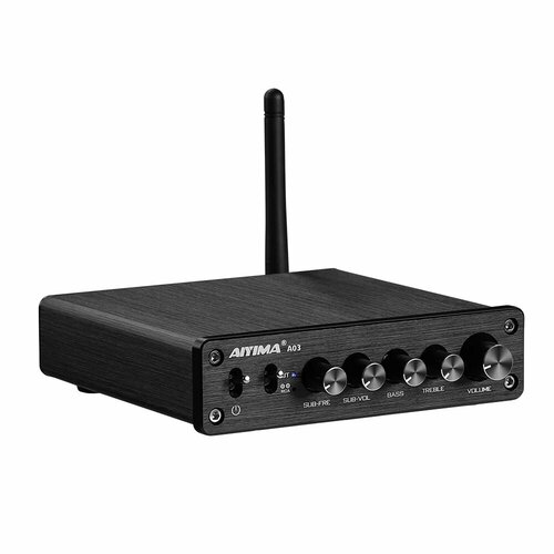 Aiyima Audio A03 Bluetooth усилитель 21 канала no power plug 4785₽