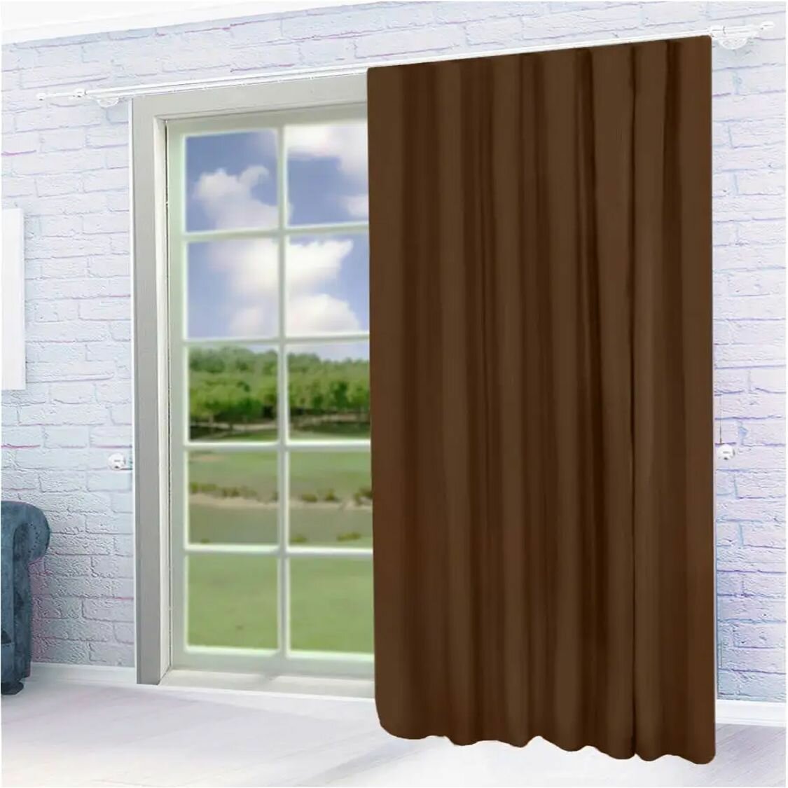 Штора гостиная Blackout 200х270см 1шт