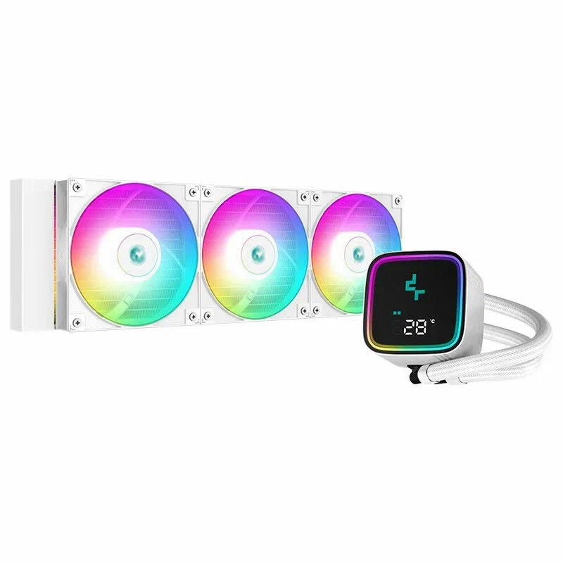 Система жидкостного охлаждения DeepCool LS720 SE DIGITAL WH White