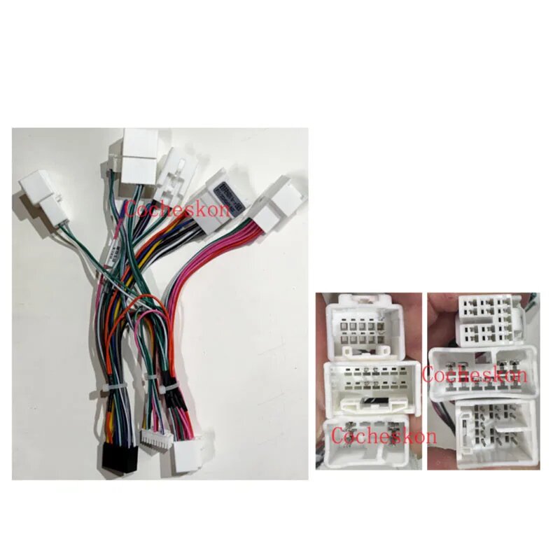 Автомобильный 16-контактный адаптер жгута проводов Canbus Box декодер Android радио кабель питания для Lexus RX RX300 Toyota Harrier CABLE