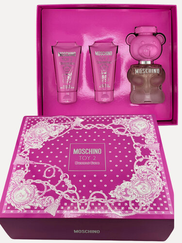 Изображение товара Набор Женский Moschino Toy 2 Bubble Gum т/в 50мл, г/д 50мл, л/ т 50мл