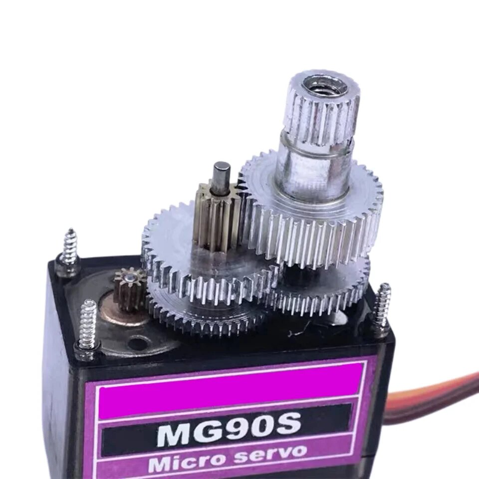 Сервопривод MG90S 9г 180°/360°, MG90S 180 Metal