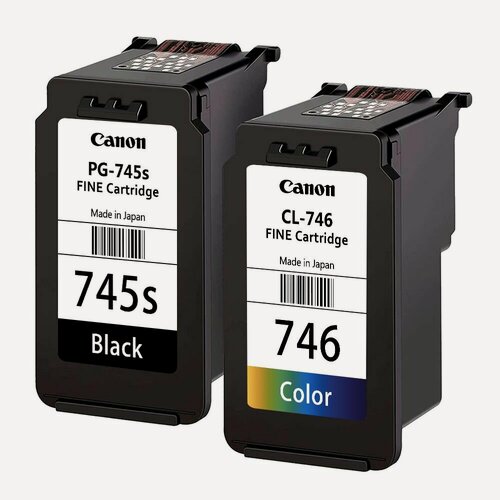 Изображение товара LEBOK для картриджей Canon PG-745s CL-746 для принтера Canon Pixma MG2470 MG2570 MG2570s MG2970, черный и трехцветный