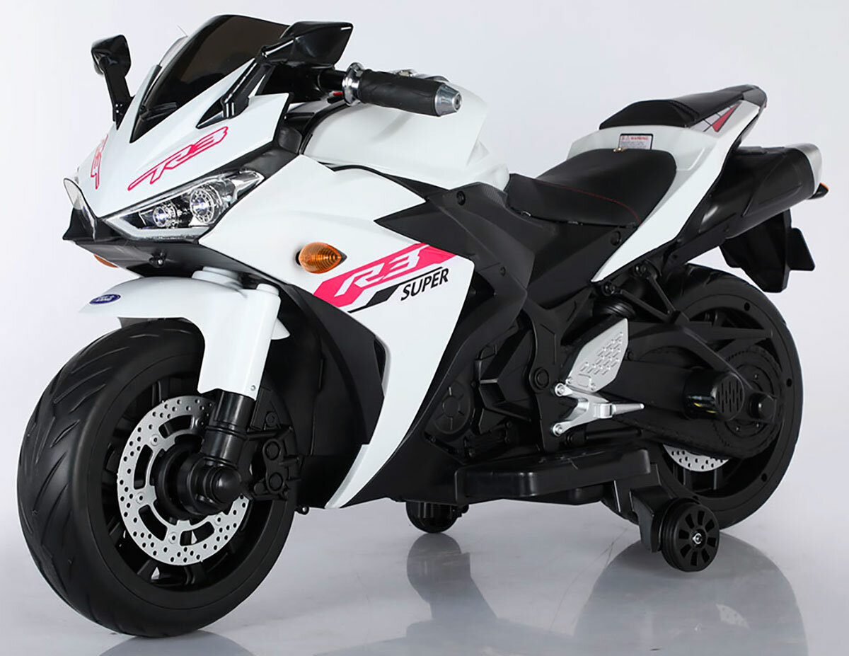 Детский электромотоцикл ToyLand Moto Honda CBR-650 YKB1845 белый